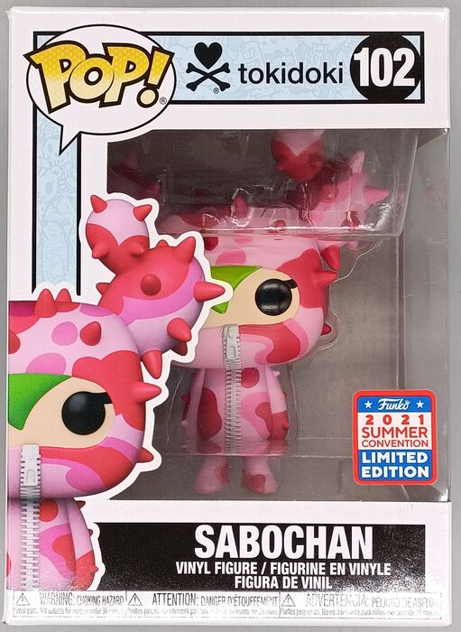 102 Sabochan - Tokidoki Funko (Originals) - 2021 Con - Box Damaged Funko POP Funko