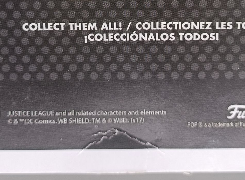 09 Green Lantern (Silhouette) - Glow - DC Super Her Box Damaged Funko POP