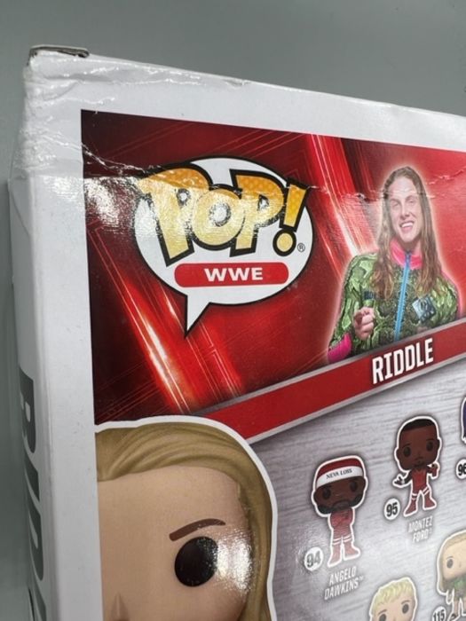 115 Riddle - WWE  - Box Damaged Funko POP