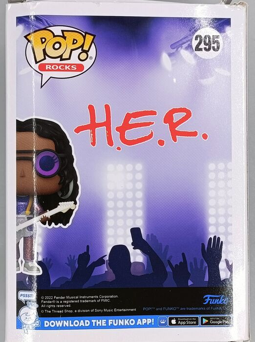 295 H.E.R. - Rocks - Gabriella Sarmiento Wilson Box Damaged Funko POP