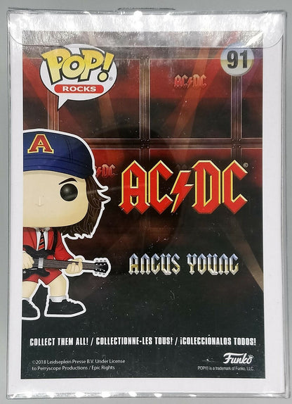 91 Angus Young (w/ Red Jacket) - Exclusive - ACDC Funko POP