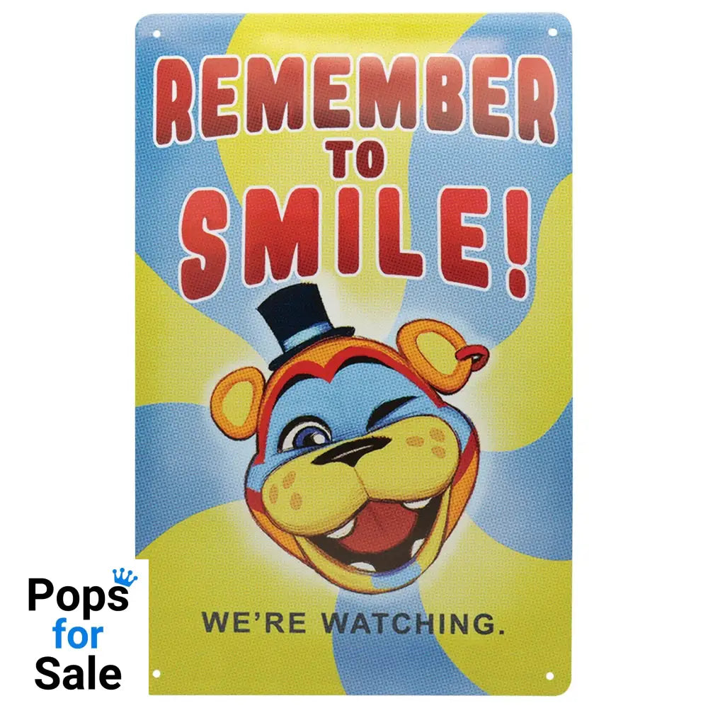 Five Nights at Freddy's Tin Sign