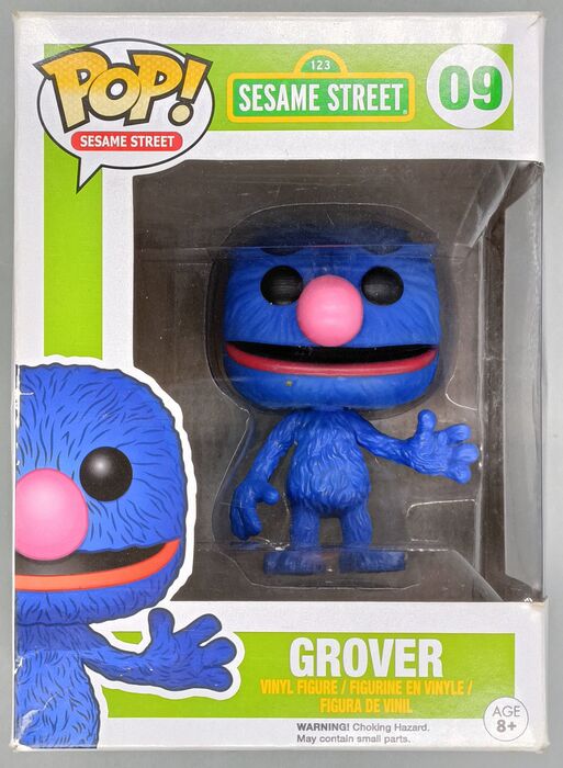 09 Grover - Sesame Street - Box Damaged Funko POP