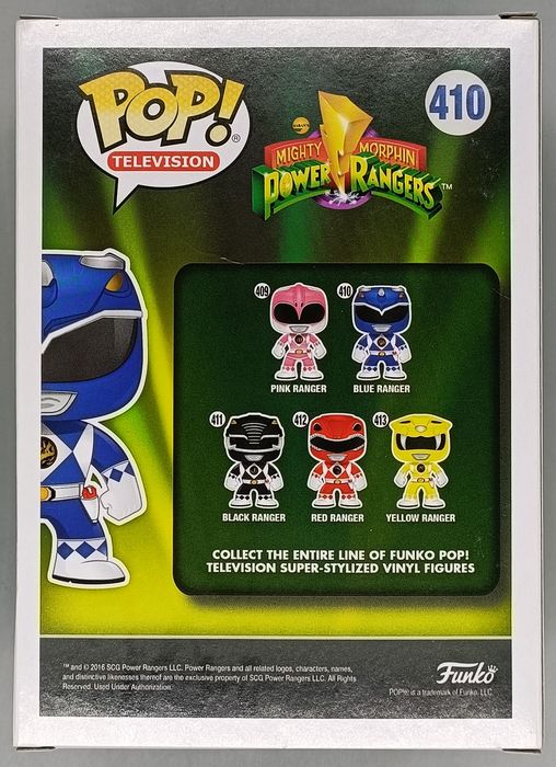 410 Blue Ranger (Morphing) - Power Rangers Funko POP
