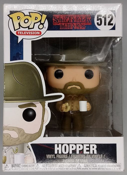 512 Hopper - Stranger Things - Box Damaged Funko POP Funko
