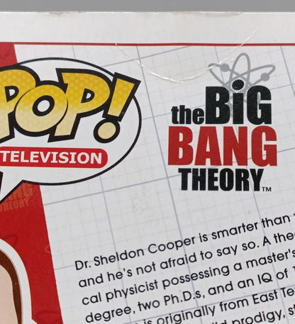 11 Sheldon Cooper - Big Bang Theory - Box Damaged Funko POP
