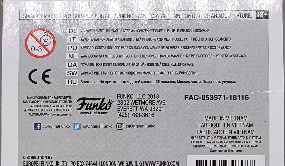 324 Wizard Deadpool - Marvel - Box Damaged Funko POP