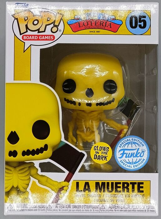 05 La Muerte (Glow) - Loteria Funko POP Funko