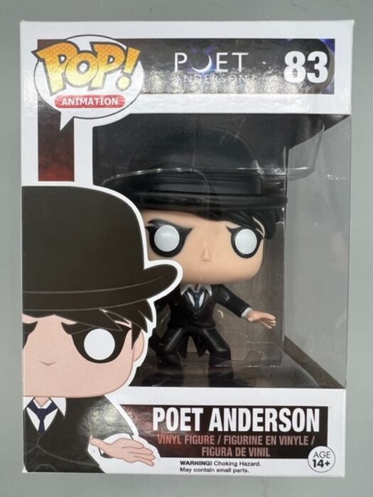 83 Poet Anderson - Poet Anderson: The Dream Walker Box Damaged Funko POP