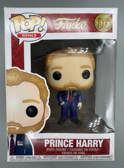 06 Prince Harry - Royals - Funko POP - Box Damaged