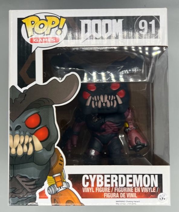91 Cyberdemon - 6 Inch - DOOM - Box Damaged Funko POP Funko