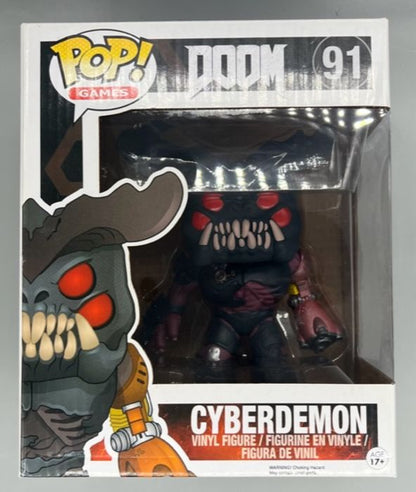 91 Cyberdemon - 6 Inch - DOOM - Box Damaged Funko POP Funko