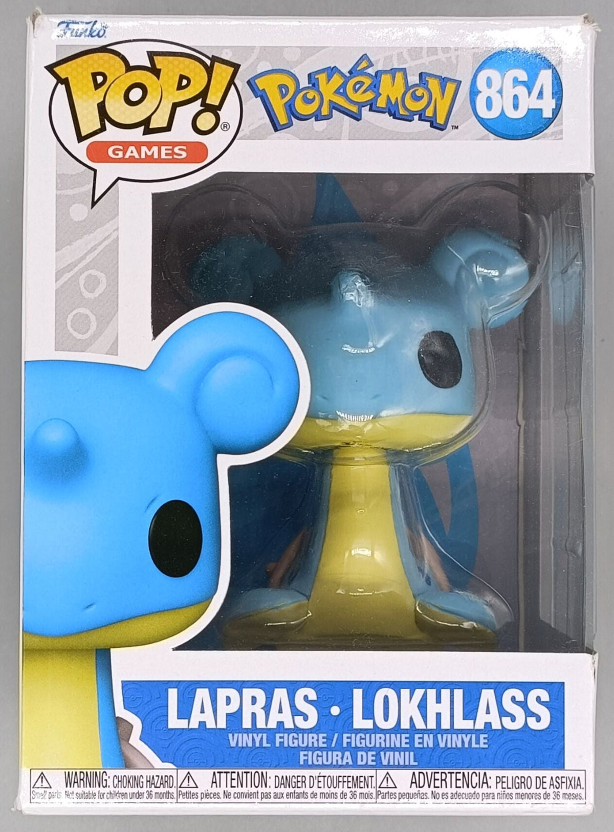 864 Lapras - Pokemon - Funko POP - Box Damaged Funko