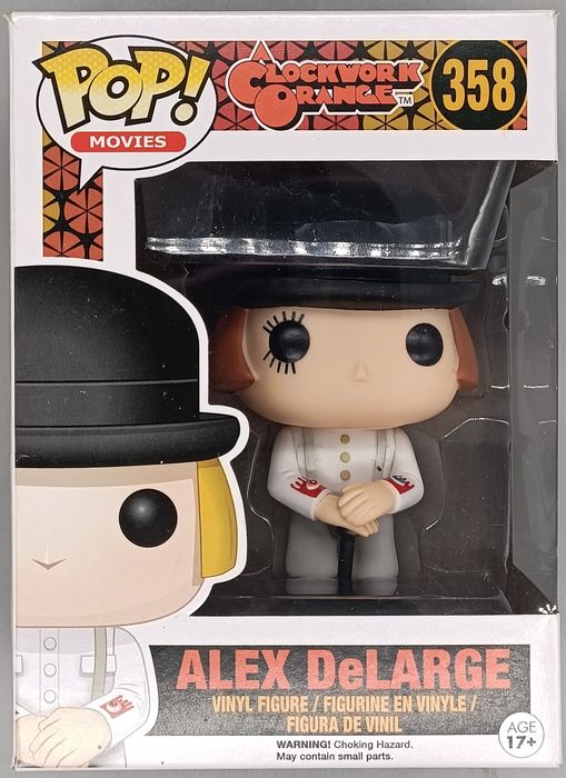 358 Alex DeLarge - A Clockwork Orange - Box Damaged Funko POP