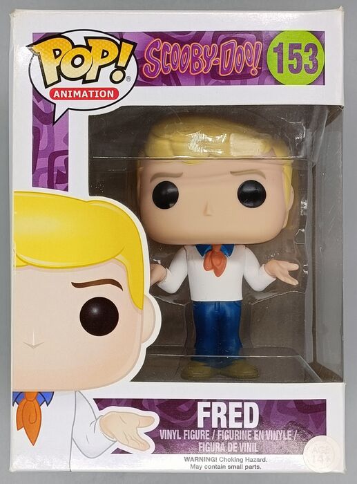 153 Fred - Scooby Doo - Box Damaged Funko POP