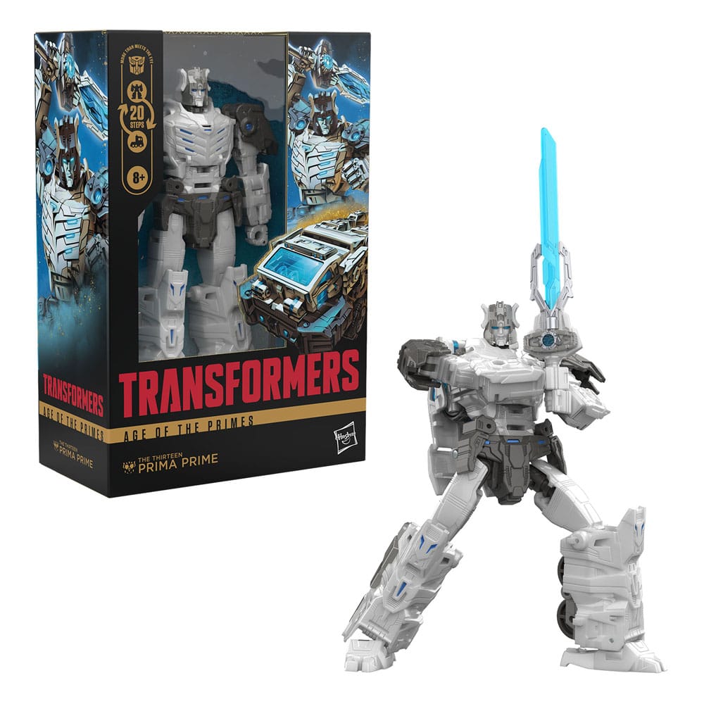 Transformers Age of the Primes Voyager Class Action Figure The Thirteen Prima Prime 18 cm NEW