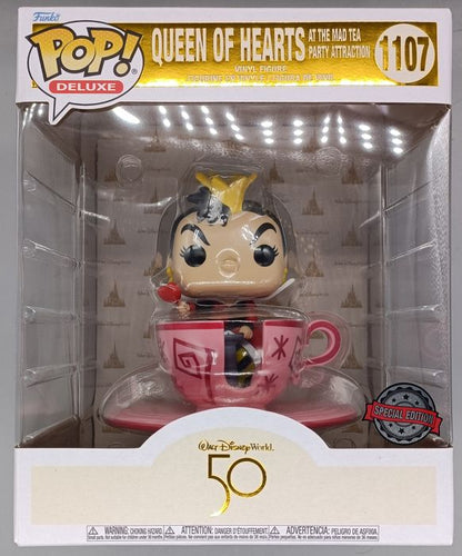 1107 Queen of Hearts Disney Mad Tea Party Attraction Funko POP Funko