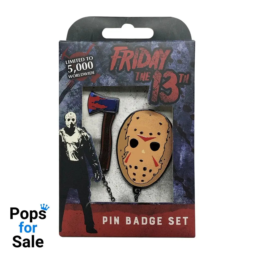 Friday 13th Pin Badge Set