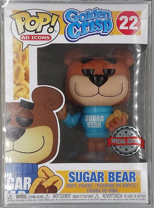 22 Sugar Bear - Ad Icons - Golden Crisp Cereal Funko POP Funko