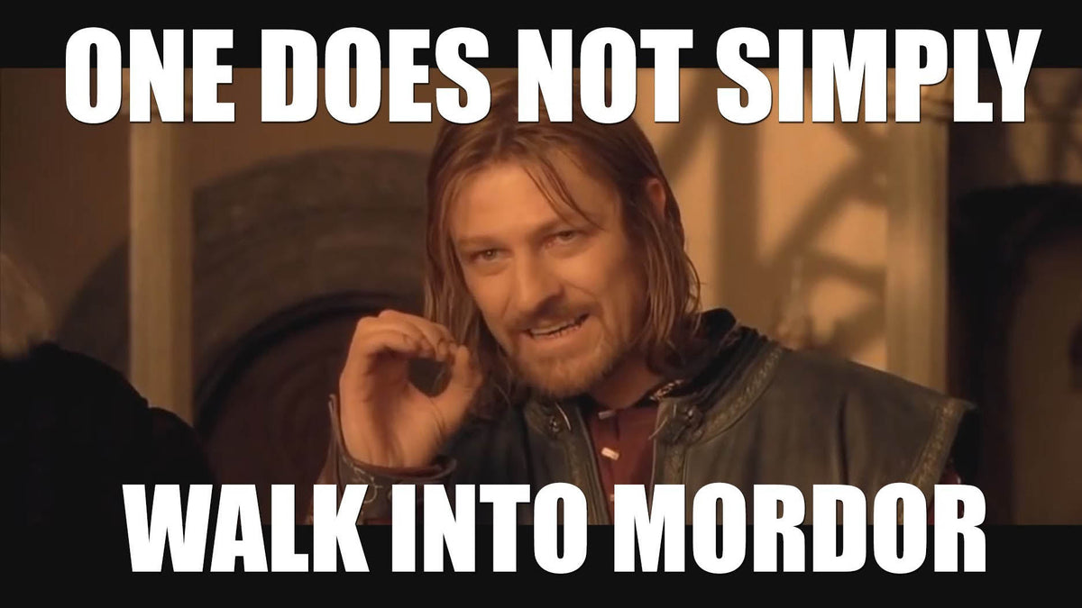 1709 Boromir (Meme) "One Does Not Simply" - Lord of the Rings Funko POP