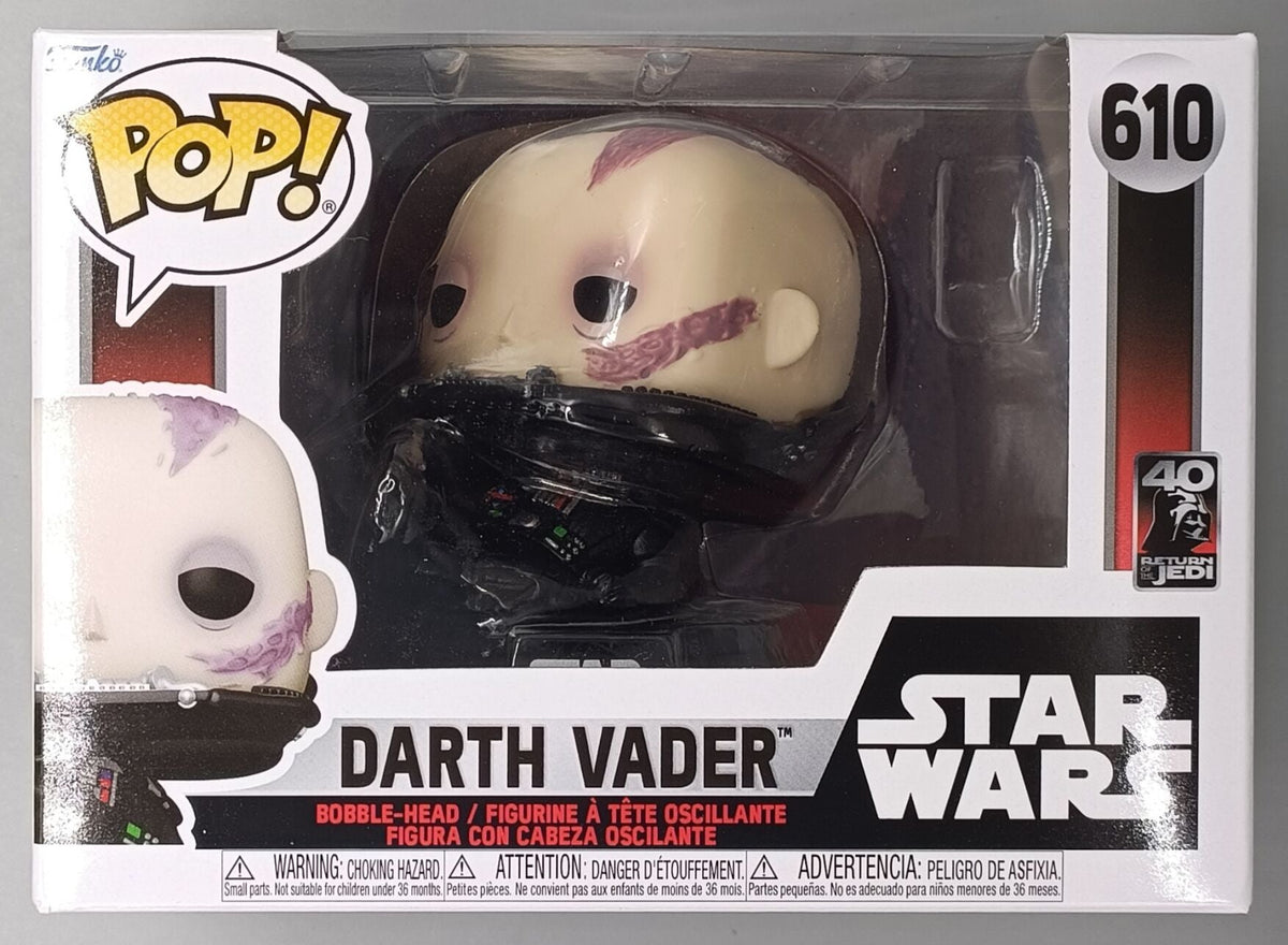 610 Darth Vader (Unmasked) - Star Wars Funko POP Funko