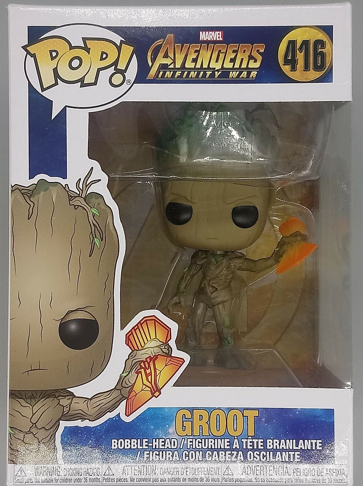 416 Groot (Stormbreaker) Marvel Avengers Infinity War Funko POP