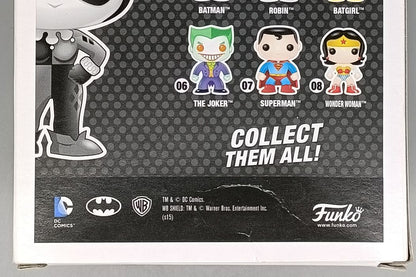 45 Harley Quinn - B&W - DC Super Heroes - Box Damaged Funko POP