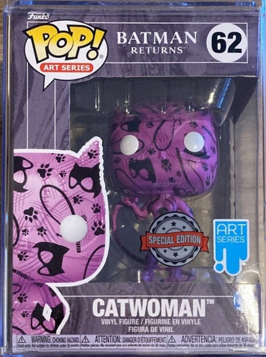 Art Series: Batman Returns - Catwoman - In Hard Stack Funko POP Funko