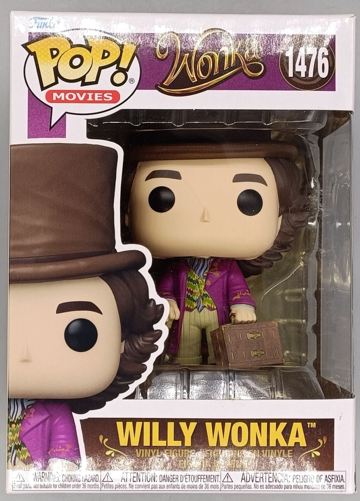 1476 Willy Wonka - Wonka - Funko POP - Box Damaged Funko
