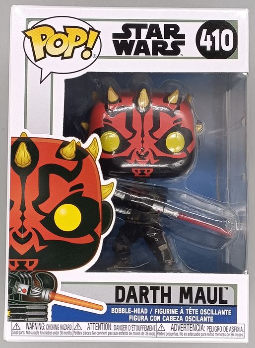 410 Darth Maul - Star Wars Clone Wars - Box Damaged Funko POP Funko