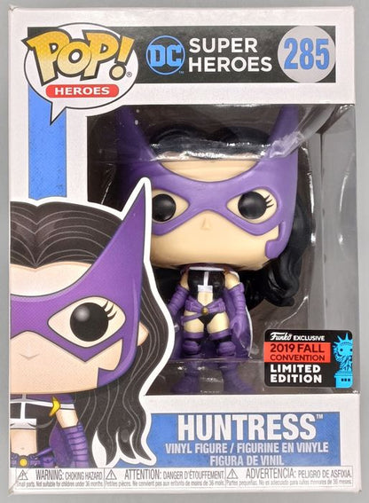 285 Huntress - DC Super Heroes - 2019 Con - Box Damaged Funko POP