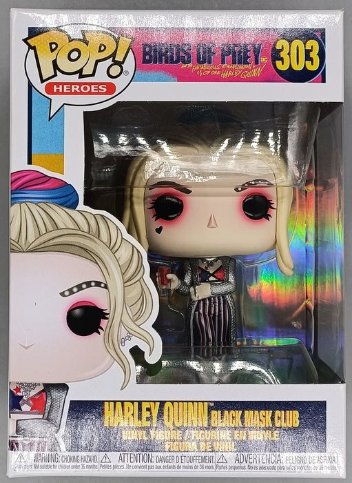 303 Harley Quinn (Black Mask Club) DC Birds of Prey Funko POP Funko