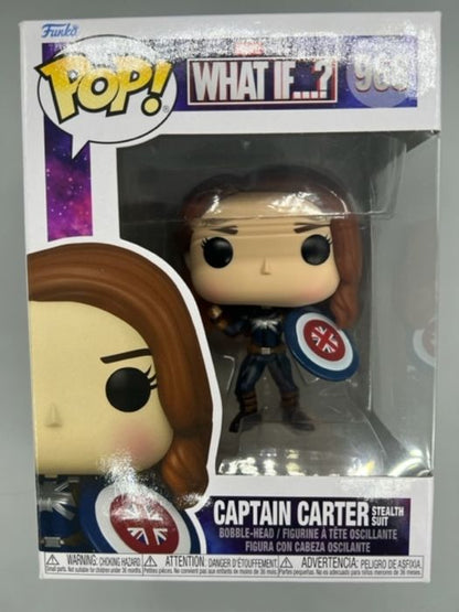 968 Captain Carter (Stealth Suit) Marvel What if...? Funko POP Funko