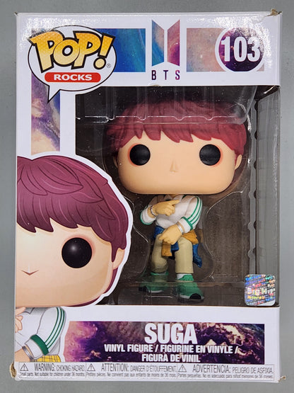 103 Suga - BTS - Funko POP - Box Damaged - FanofThings.co.uk