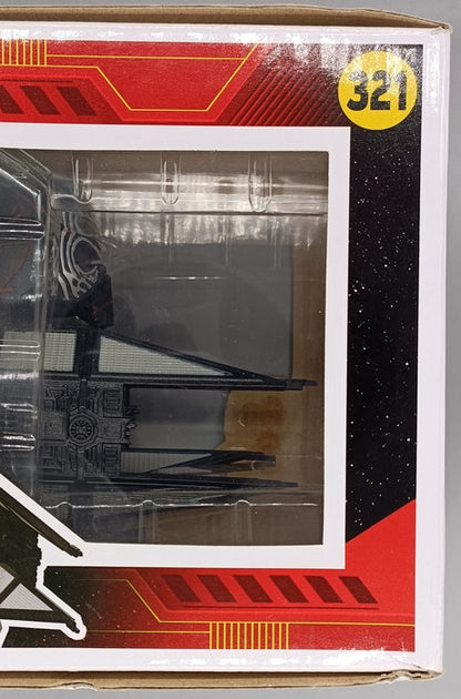 321 Supreme Leader Kylo Ren (TIE Whisper) Deluxe Sta Box Damaged Funko POP