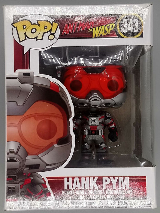 343 Hank Pym - Marvel Ant-Man & The Wasp - Box Damaged Funko POP Funko