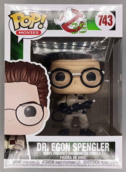 743 Dr. Egon Spengler - Ghostbusters - Box Damaged Funko POP Funko