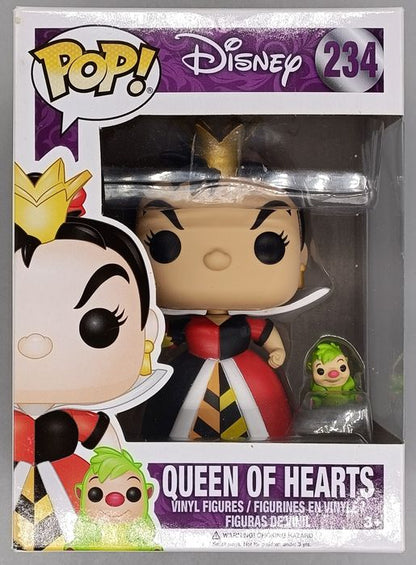234 Queen of Hearts (Hedgehog) Disney Alice in Wonde Box Damaged Funko POP