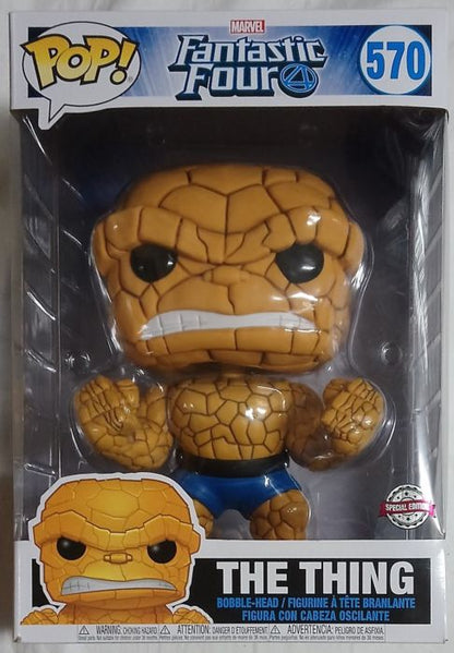 570 The Thing - 10 Inch - Marvel Fantastic Four Funko POP Funko