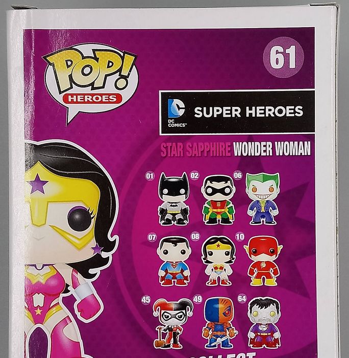 61 Star Sapphire Wonder Woman - DC - Box Damaged Funko POP