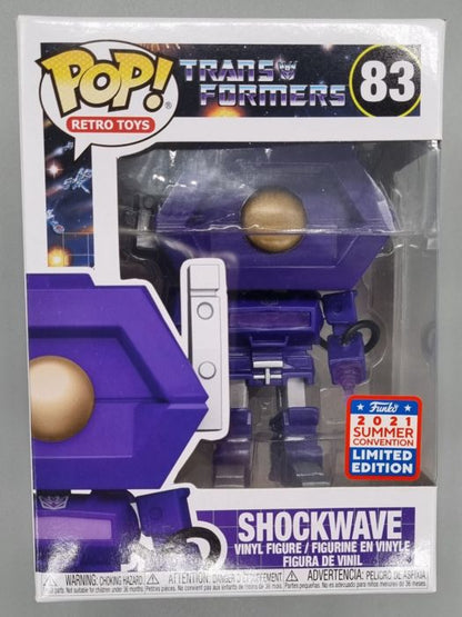 83 Shockwave - Transformers - 2021 Con Funko POP