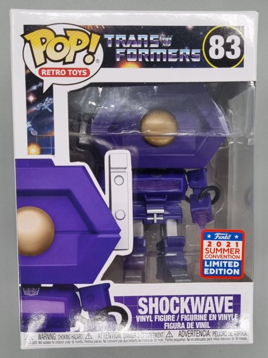 83 Shockwave - Transformers - 2021 Con Funko POP Funko