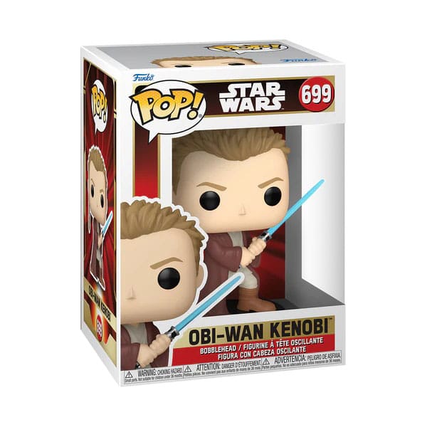 699 Obi-Wan Kenobi (Young) - Star Wars The Phantom Menace Anniversary Funko POP - Brand New Funko