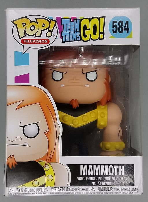 584 Mammoth - Teen Titans Go - Box Damaged Funko POP Funko