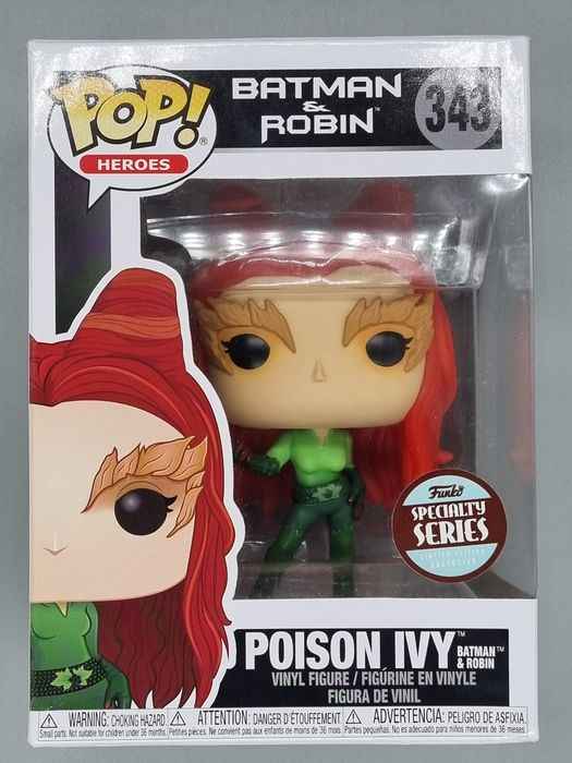 #343 Poison Ivy - DC Batman & Robin - Funko POP - Box Damaged
