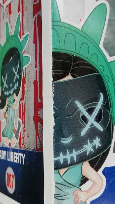 807 Lady Liberty - The Purge Election Year - Funko POP - Box Damaged