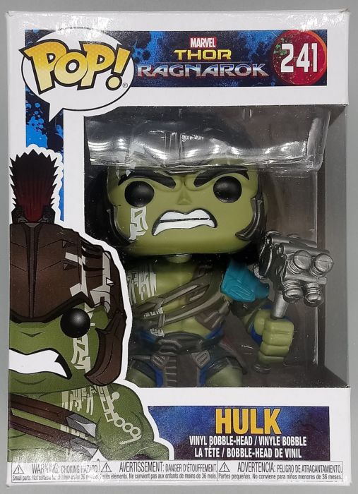 241 Hulk - Marvel Thor Ragnarok - Box Damaged Funko POP