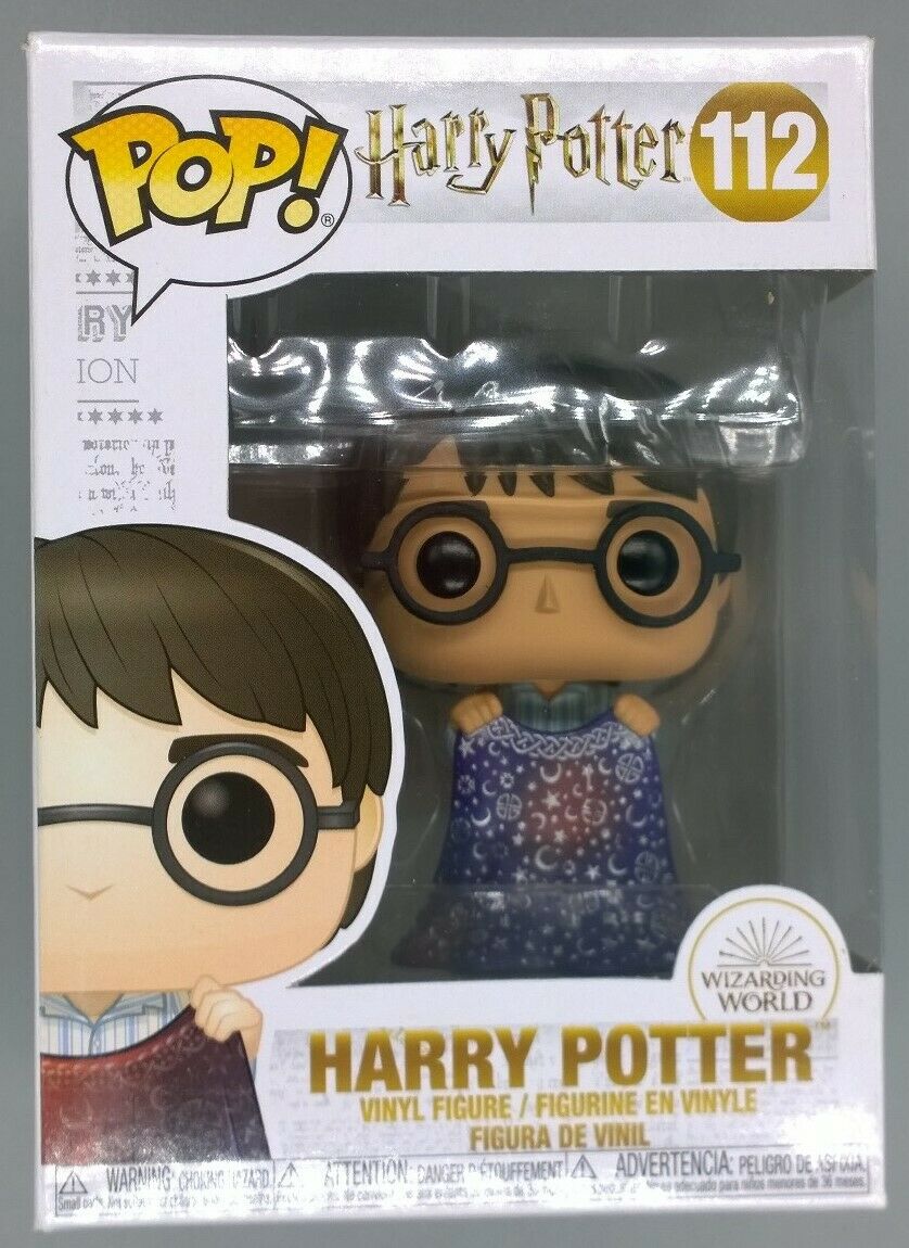 112 Harry Potter (w/ Invisibility Cloak) - Harry Potter Funko POP Funko