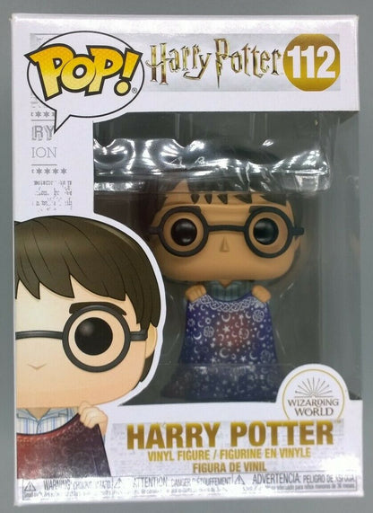112 Harry Potter (w/ Invisibility Cloak) - Harry Potter Funko POP Funko