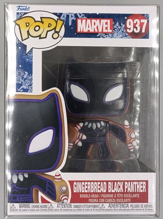 937 Gingerbread Black Panther - Marvel Funko POP